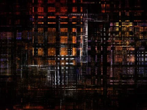 Technological Grunge Texture. Stock Illustration