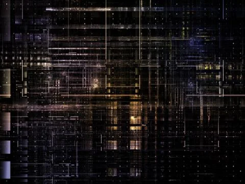 Technological Grunge Texture. Stock Illustration