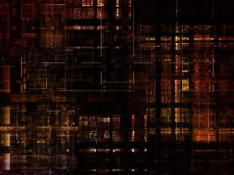 Technological Grunge Texture. Stock Illustration