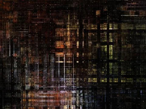 Technological Grunge Texture. Illustrazione stock