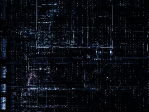 Technological Grunge Texture. Stock-Illustration