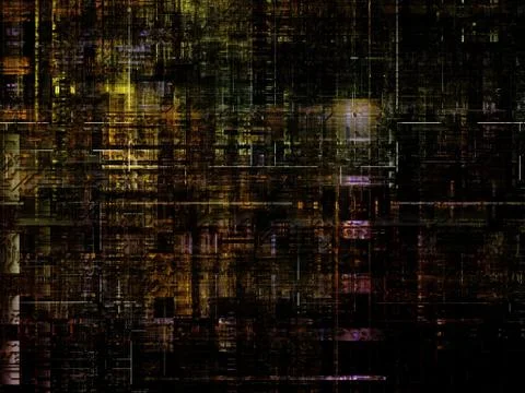 Technological Grunge Texture. Stock Illustration