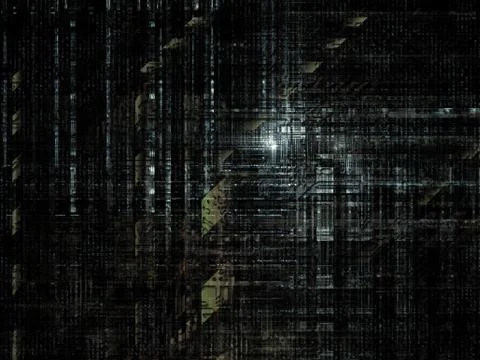Technological Grunge Texture. Stock Illustration