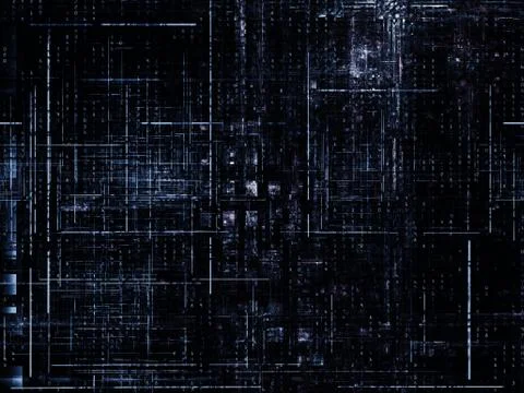 Technological Grunge Texture. Illustrazione stock