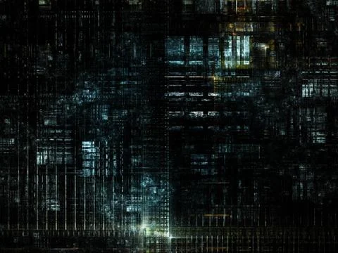 Technological Grunge Texture. 스톡 일러스트