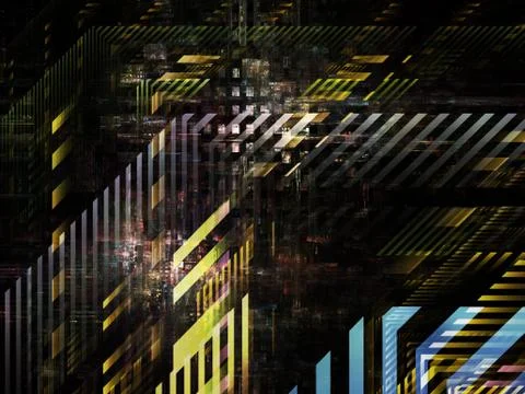 Technological Grunge Texture. 스톡 일러스트