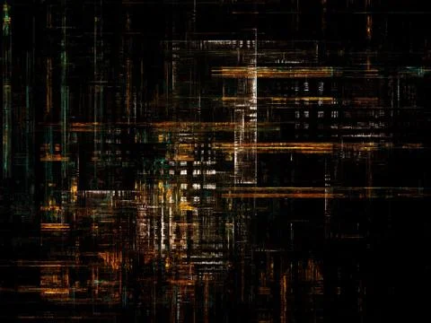 Technological Grunge Texture. Stock Illustration