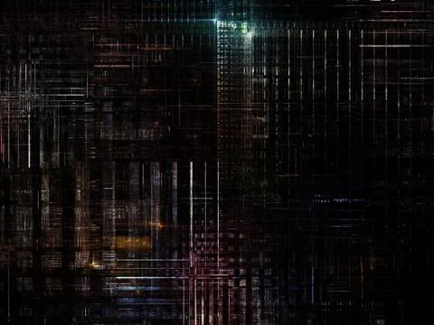 Technological Grunge Texture. 스톡 일러스트