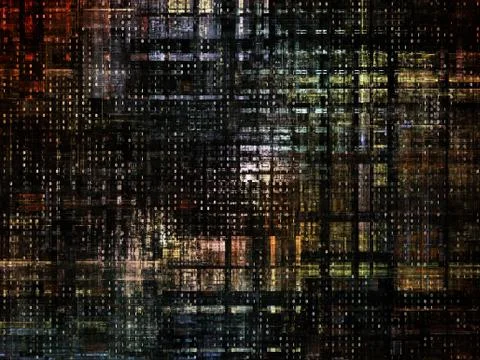 Technological Grunge Texture. Stock Illustration