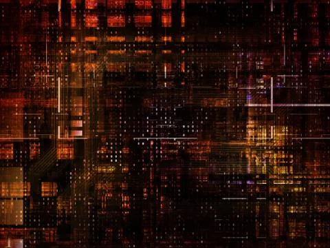 Technological Grunge Texture. 스톡 일러스트