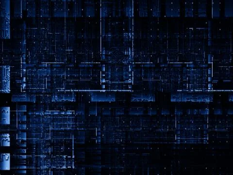 Technological Grunge Texture. Stock-Illustration