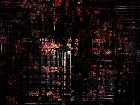 Technological Grunge Texture. Illustrazione stock
