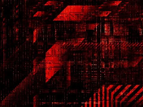 Technological Grunge Texture. Illustrazione stock