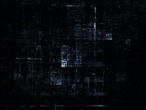 Technological Grunge Texture. Stock Illustration