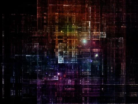 Technological Grunge Texture. 스톡 일러스트