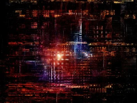 Technological Grunge Texture. Stock Illustration