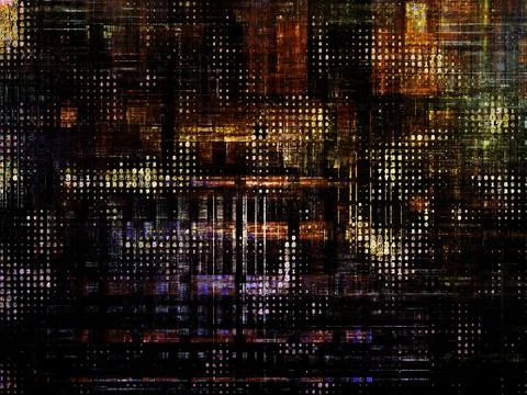 Technological Grunge Texture. 스톡 일러스트