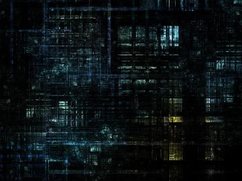 Technological Grunge Texture. Stock Illustration