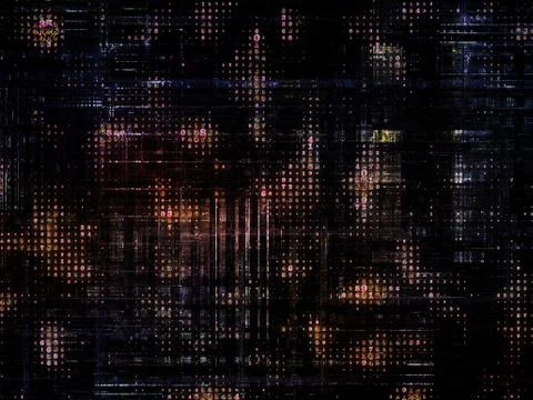 Technological Grunge Texture. Stock-Illustration