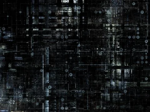 Technological Grunge Texture. Stock Illustration