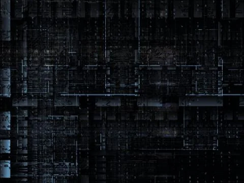 Technological Grunge Texture. Illustrazione stock