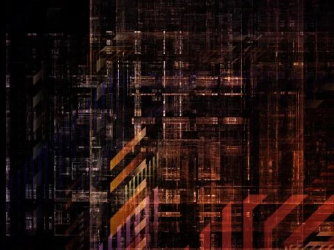 Technological Grunge Texture. Stock Illustration