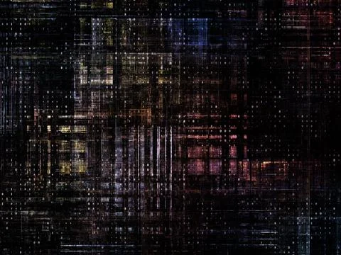 Technological Grunge Texture. Illustrazione stock