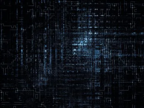 Technological Grunge Texture. Stock Illustration