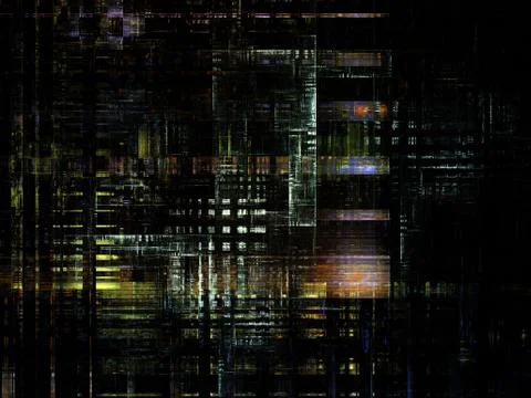 Technological Grunge Texture. Illustrazione stock