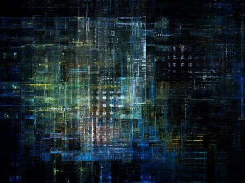 Technological Grunge Texture. Stock Illustration