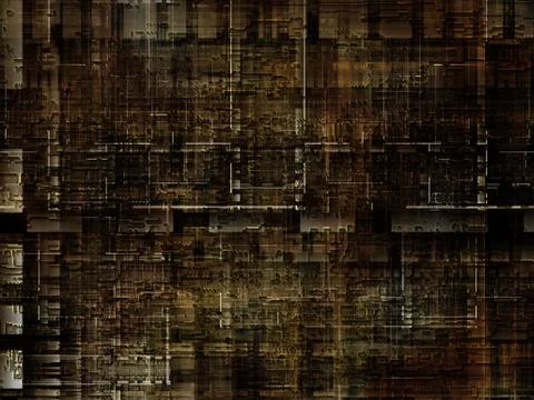Technological Grunge Texture. Illustrazione stock