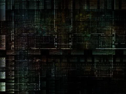 Technological Grunge Texture. Illustrazione stock