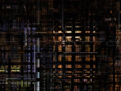 Technological Grunge Texture. Stock Illustration