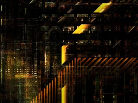 Technological Grunge Texture. Stock Illustration