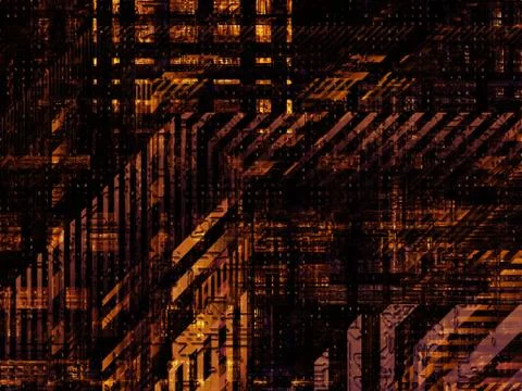 Technological Grunge Texture. イラスト素材