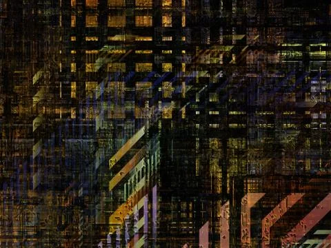 Technological Grunge Texture. 스톡 일러스트