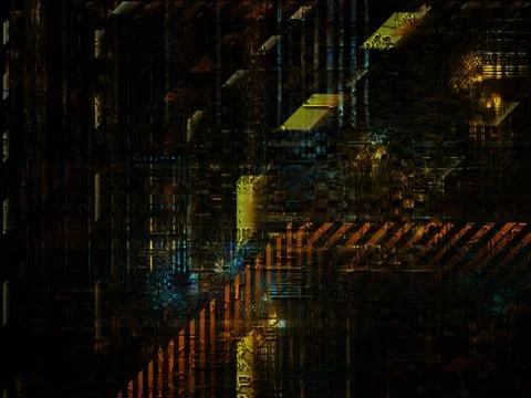 Technological Grunge Texture. Stock Illustration