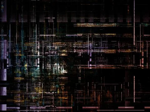 Technological Grunge Texture. Stock Illustration