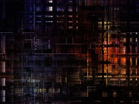 Technological Grunge Texture. Stock Illustration
