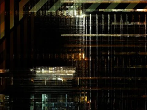Technological Grunge Texture. Illustrazione stock