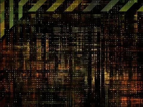 Technological Grunge Texture. Stock-Illustration