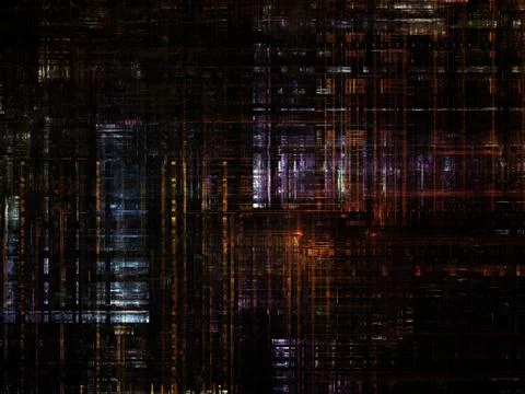 Technological Grunge Texture. Illustrazione stock