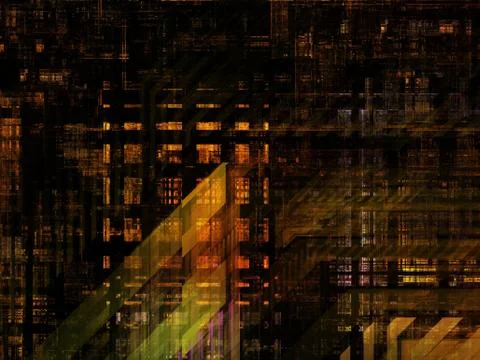 Technological Grunge Texture. Stock Illustration