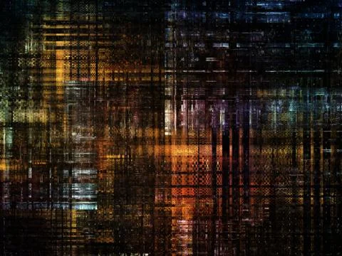 Technological Grunge Texture. Illustrazione stock