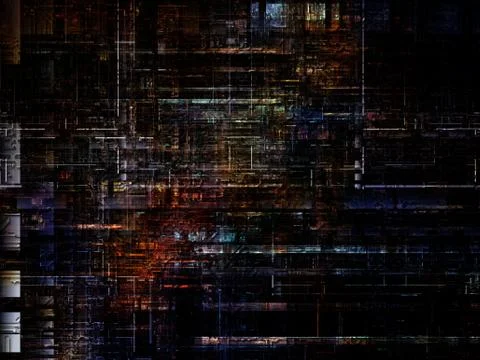 Technological Grunge Texture. Stock Illustration