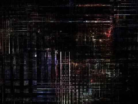 Technological Grunge Texture. Illustrazione stock