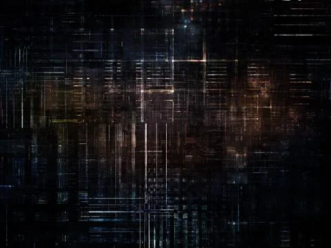 Technological Grunge Texture. Stock Illustration