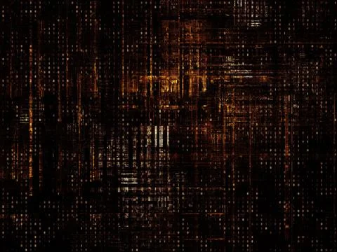 Technological Grunge Texture. Illustrazione stock