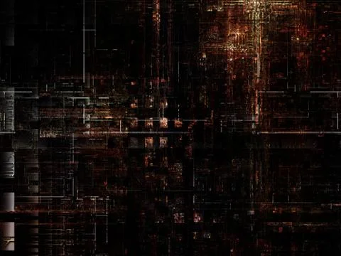 Technological Grunge Texture. Stock Illustration
