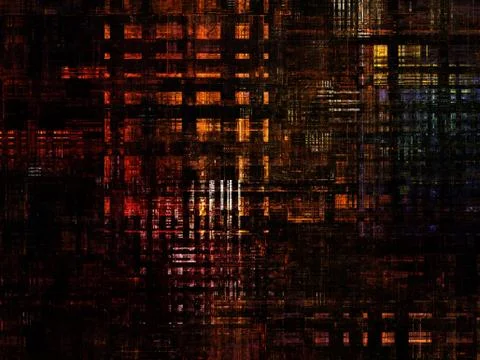 Technological Grunge Texture. Stock Illustration